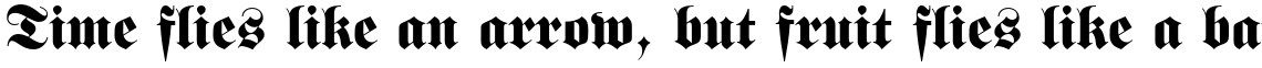 Fette Fraktur Std Regular
