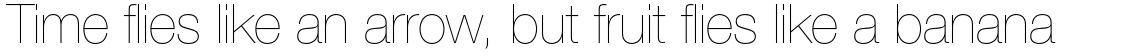 Neue Helvetica Pro 25 Ultra Light