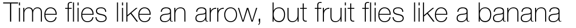 Neue Helvetica Pro 35 Thin
