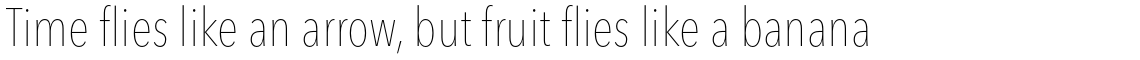 Avenir Next Pro Condensed Ultralight