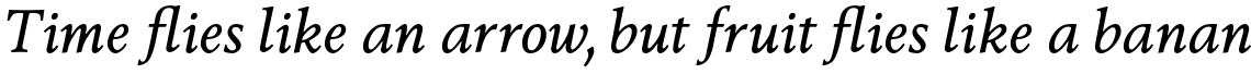 Berling Nova Pro Text Regular Italic