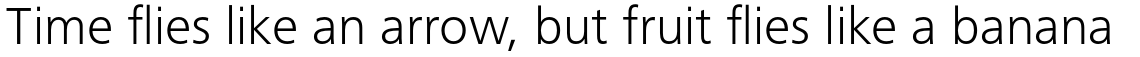 Frutiger Next Pro Light