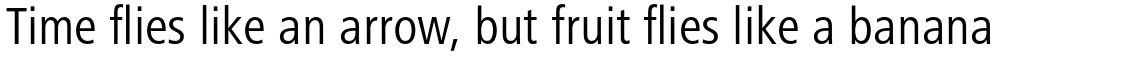 Frutiger Next Pro Condensed Regular