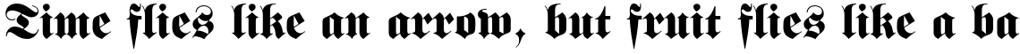Fette Fraktur Pro Regular