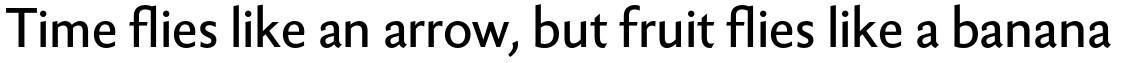 Berling Nova Sans Pro Regular