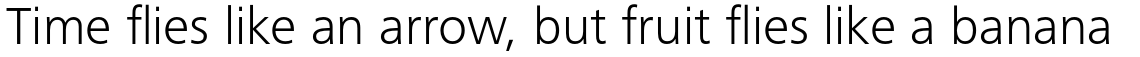 Frutiger Next Paneuropean Light