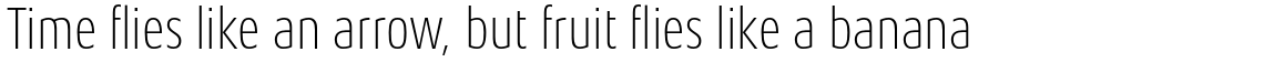 Aeonis Pro Condensed Thin