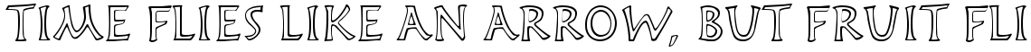 Frutiger Capitalis Std Outline