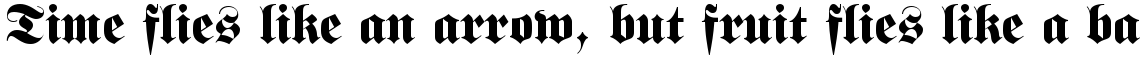 Fette Fraktur Com Regular