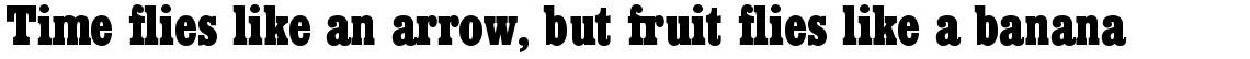 Egyptienne Com Bold Condensed