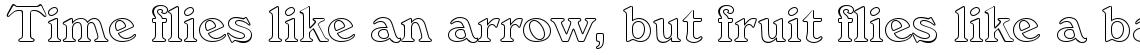 Windsor Com Bold Outline