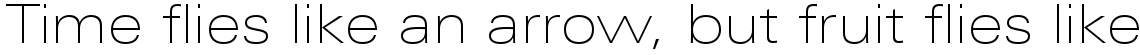 Linotype Univers Com 240 Extended Thin
