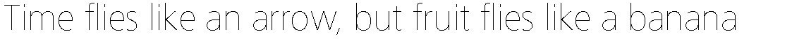Frutiger Next Com Ultra Light
