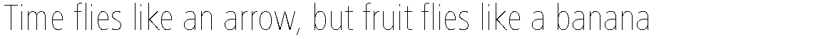 Frutiger Next Com Condensed Ultra Light