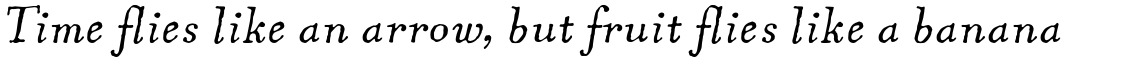 Aunt Mildred OS Italic