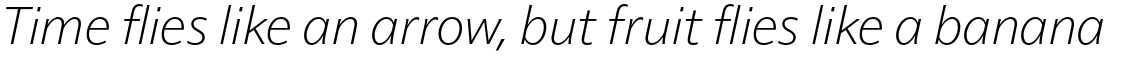 MVB Solitaire Pro Light Italic