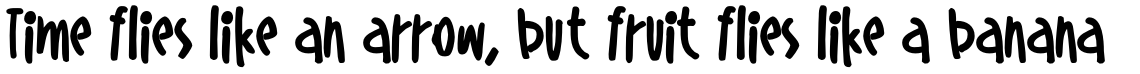 PlzPrint Bold Condensed