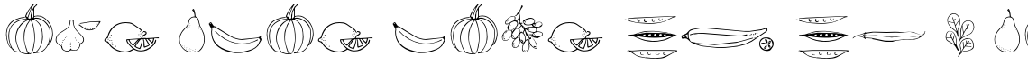 Fruit and Veggie Doodles