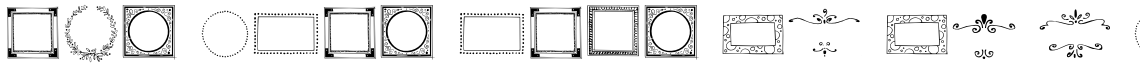 Frames and Borders