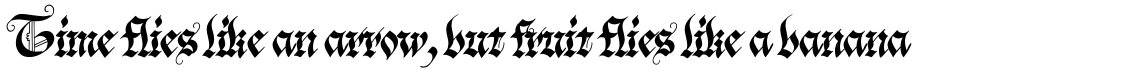Blonde Fraktur Regular