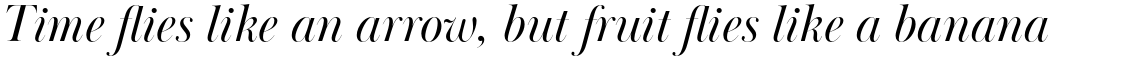 Baskerville Display PT Poster Italic