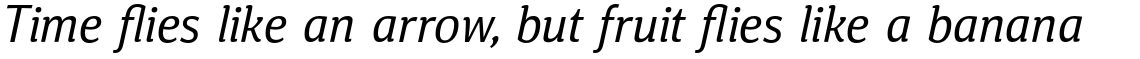 Calendula Light Italic