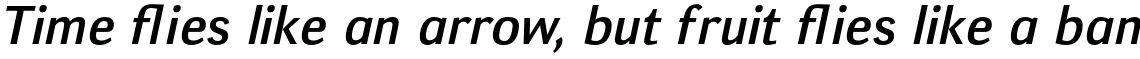 Deca Sans Medium Italic