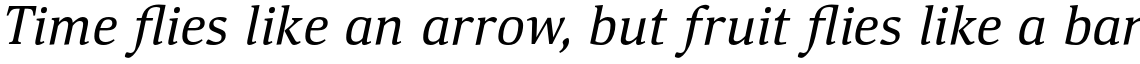 Deca Serif Italic