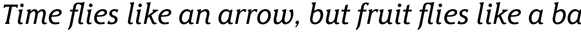 Hybrid Medium Italic