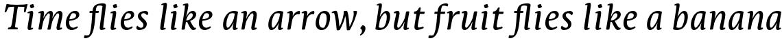 Leksa Demi Bold Italic