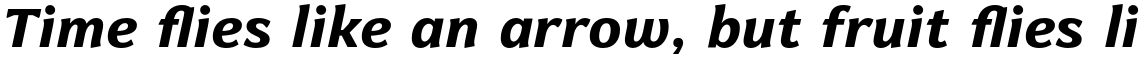 Levnam Extra Bold Italic