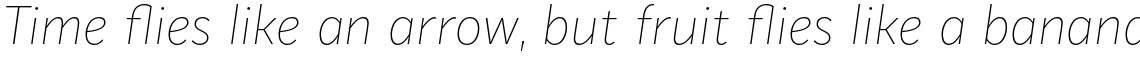 Mediator Ultra Light Italic