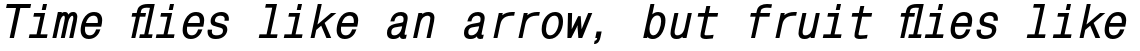 MonoCondensed Book Oblique