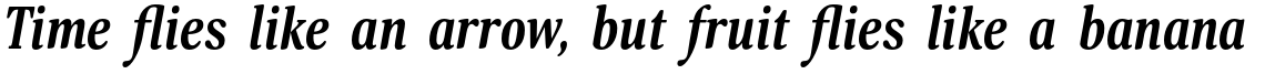 Margon 430 Bold Italic