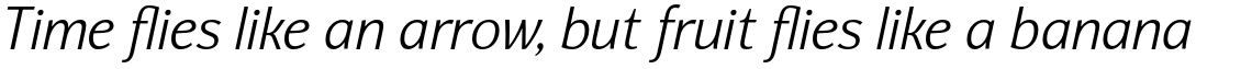 Nat Grotesk Light Italic