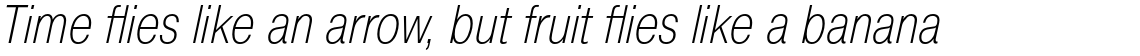 Pragmatica Condensed Extra Light Oblique