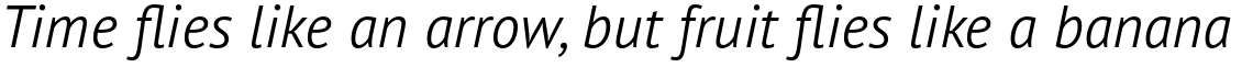 PT Sans Pro Light Italic