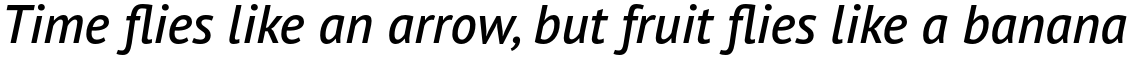 PT Sans Pro Demi Italic