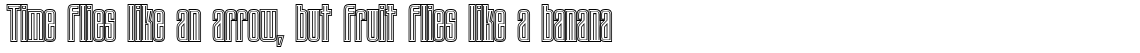 Tauern Engraved Condensed Bold