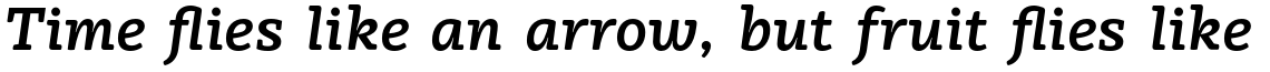 Vaccine Bold Italic