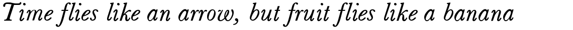 SG Baskerville SB Roman Italic