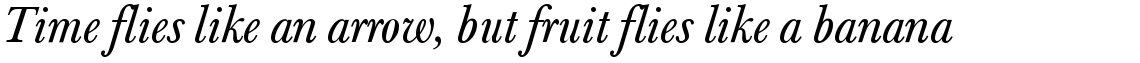 SG Baskerville No. 1 SB Regular Italic