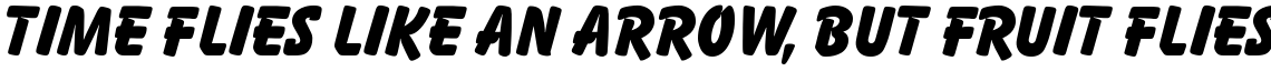 Balloon SB Extra Bold Italic