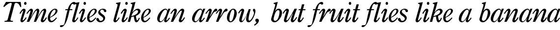 Century Old Style SB Roman Italic
