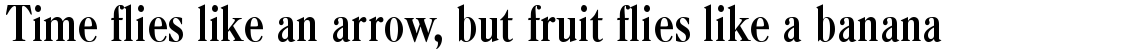 SG Caslon SB Bold Condensed