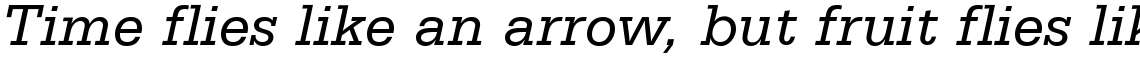 Serifa SB Roman Italic