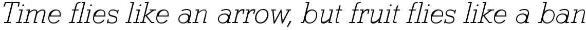 Stymie SB Extra Light Italic