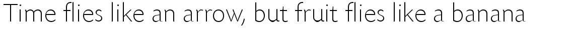 Today Sans Serif SB Extra Light