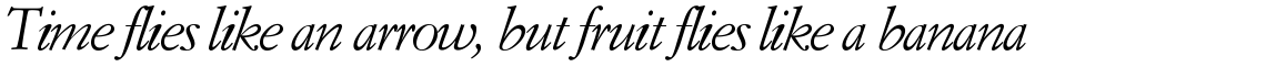 Garamond Simoncini SH Roman Italic