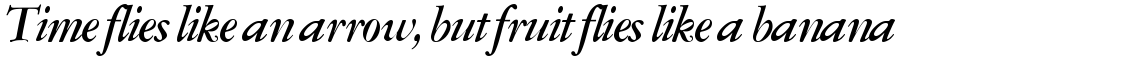 SG Garamont Amsterdam SH Medium Italic